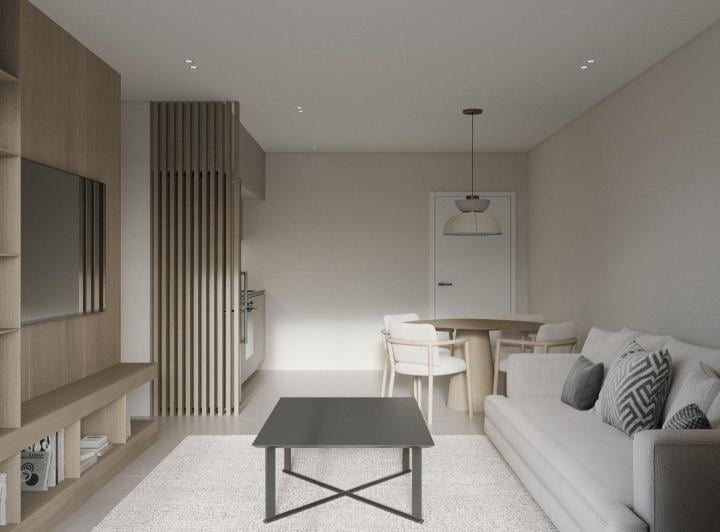 Departamento · 60m² · 3 Ambientes · 1 Cochera
