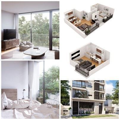 Departamento · 52m² · 2 Ambientes