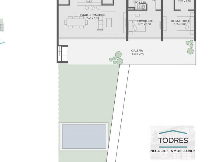 Departamento · 163m² · 4 Ambientes · 2 Cocheras