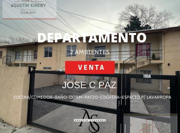 Departamento · 42m² · 2 Ambientes · 1 Cochera