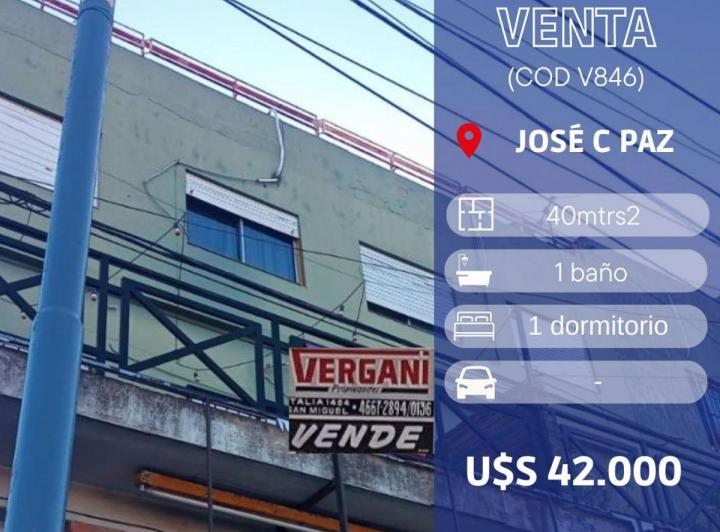 Departamento · 60m² · 2 Ambientes