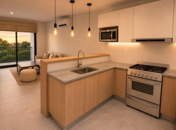 Departamento · 39m² · 2 Ambientes · 1 Cochera