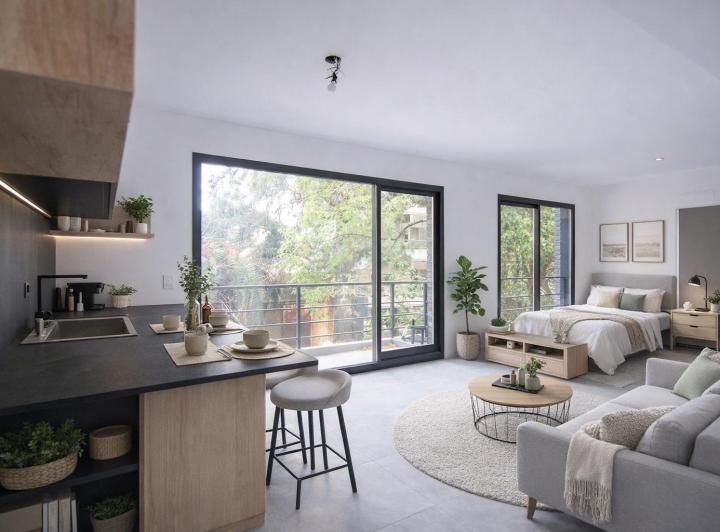 Departamento · 43m² · 1 Ambiente