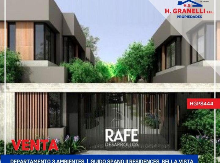 Departamento · 77m² · 3 Ambientes · 1 Cochera