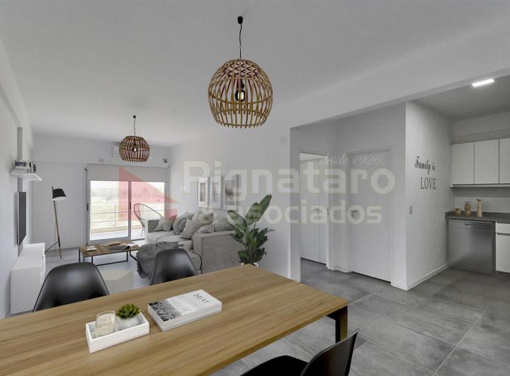 Departamento · 59m² · 2 Ambientes · 1 Cochera