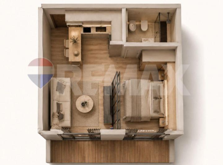 Departamento · 32m² · 1 Ambiente