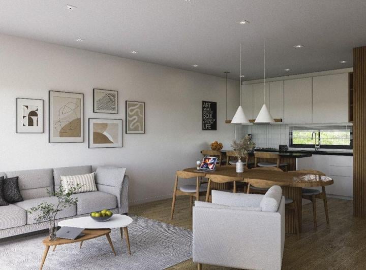 Departamento · 59m² · 3 Ambientes · 1 Cochera