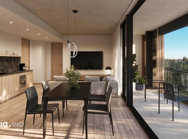 Departamento · 80m² · 3 Ambientes · 1 Cochera