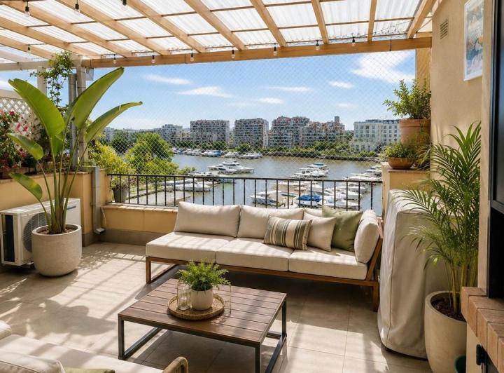 Departamento · 122m² · 3 Ambientes · 1 Cochera