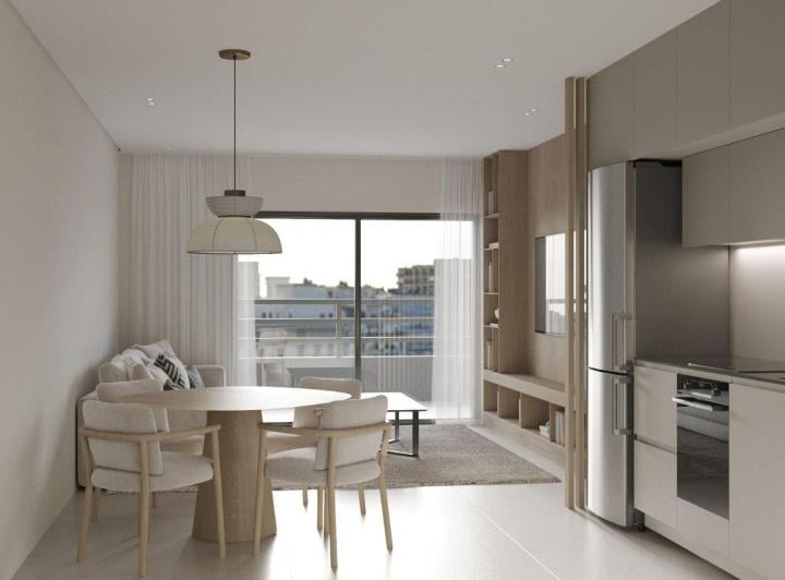 Departamento · 60m² · 3 Ambientes · 1 Cochera