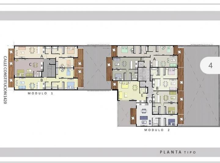 Departamento · 42m² · 1 Ambiente