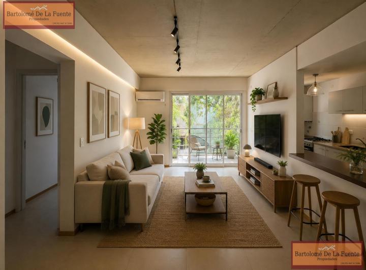 Departamento · 57m² · 2 Ambientes · 1 Cochera