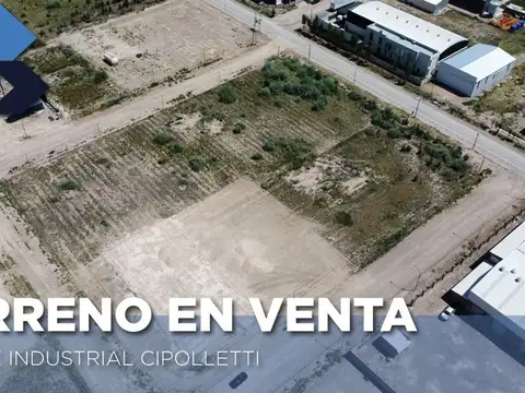 Lote en venta 1470 m2,parque industrial cipolletti