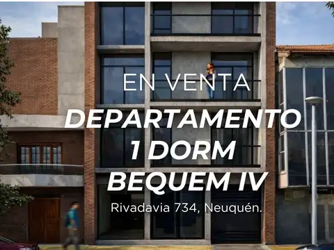 Departamento en pozo 1 dormitorios bequem iv
