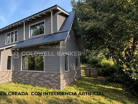 Venta casa 200m2 en construcción con vista al bosque y parcial al lago. villa la angostura.