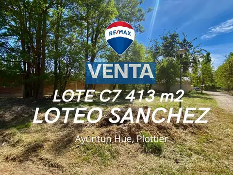 Lote en venta en loteo sanchez entorno natural