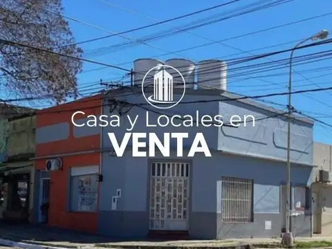 Vendo. casa con locales. concordia, er.