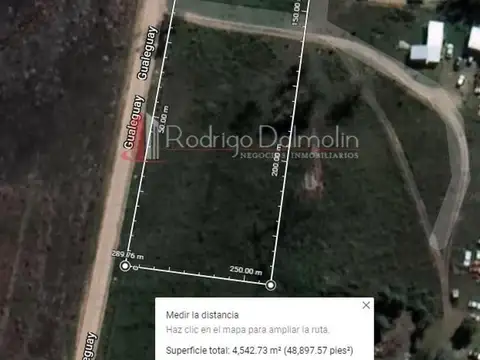 Vendo. amplio lote en villa zorraquín, calle gualeguay. concordia, er.-