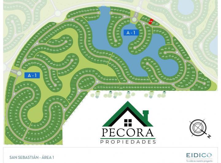 Terreno · 820m²