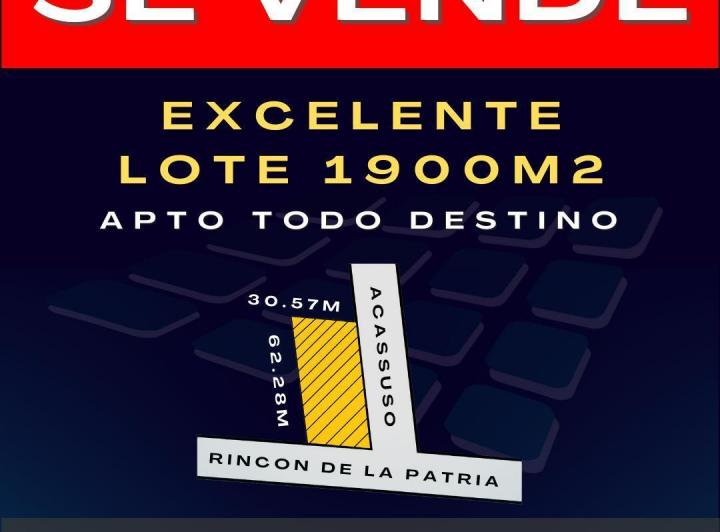 Terreno · 1900m²