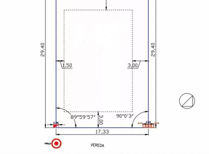 Terreno · 509m²