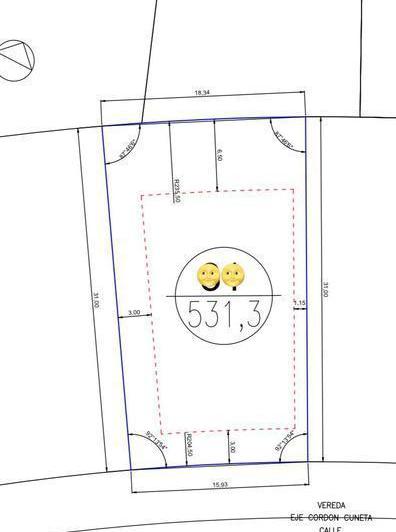 Terreno · 531m²