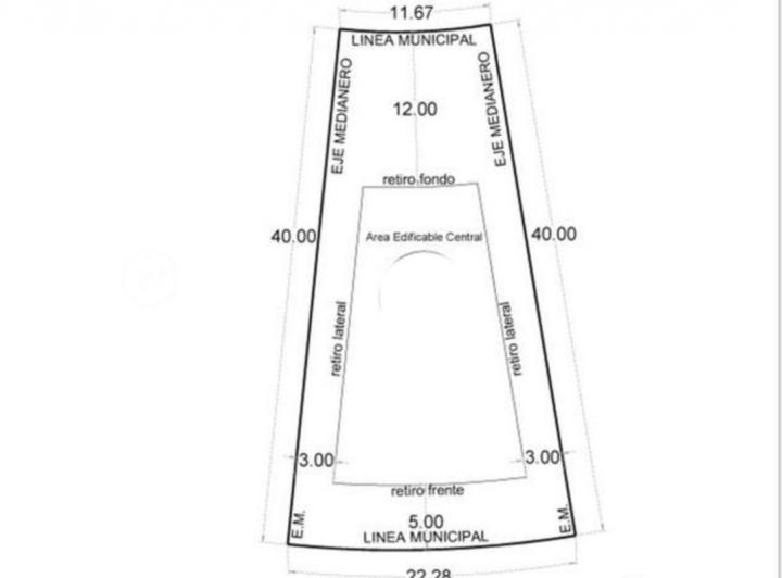 Terreno · 680m²