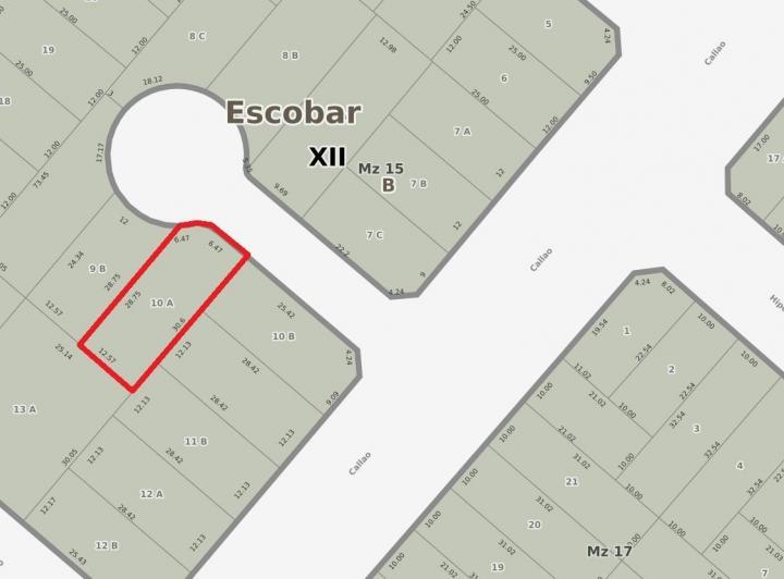 Terreno · 381m²