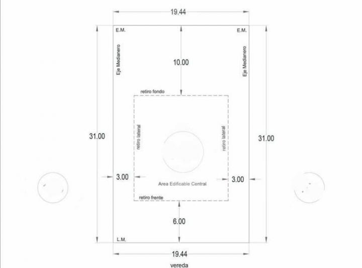 Terreno · 603m²