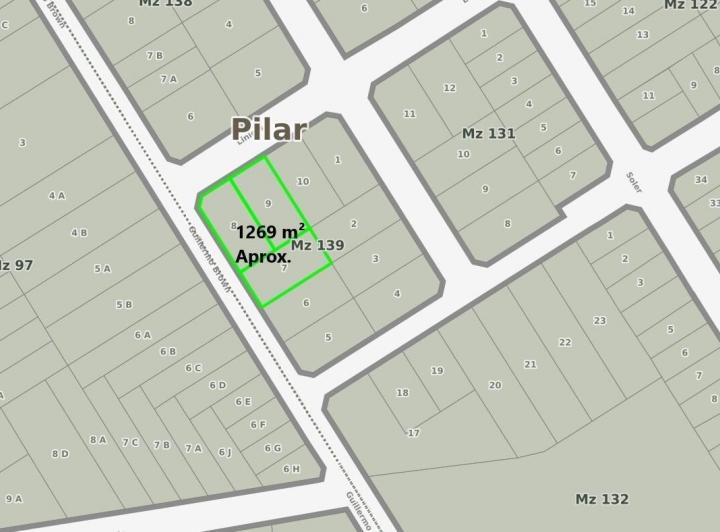 Terreno · 1269m²