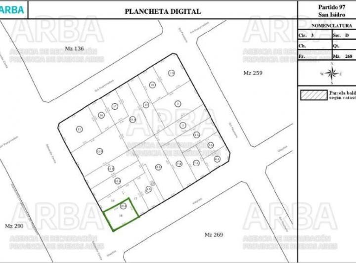 Terreno · 264m²