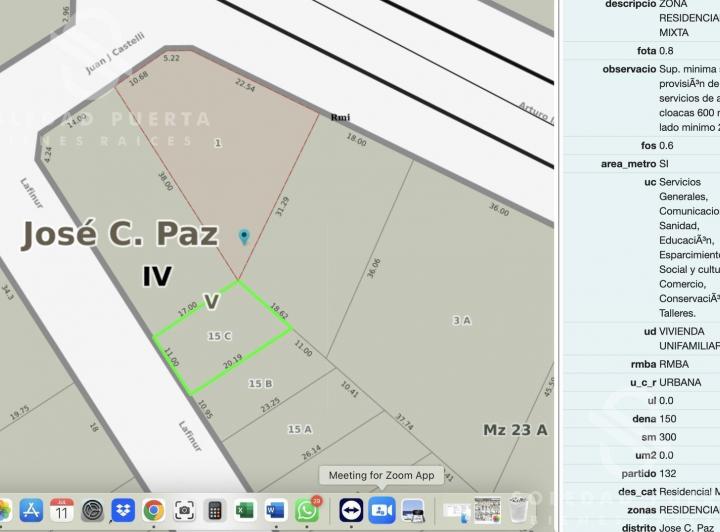 Terreno · 1500m²