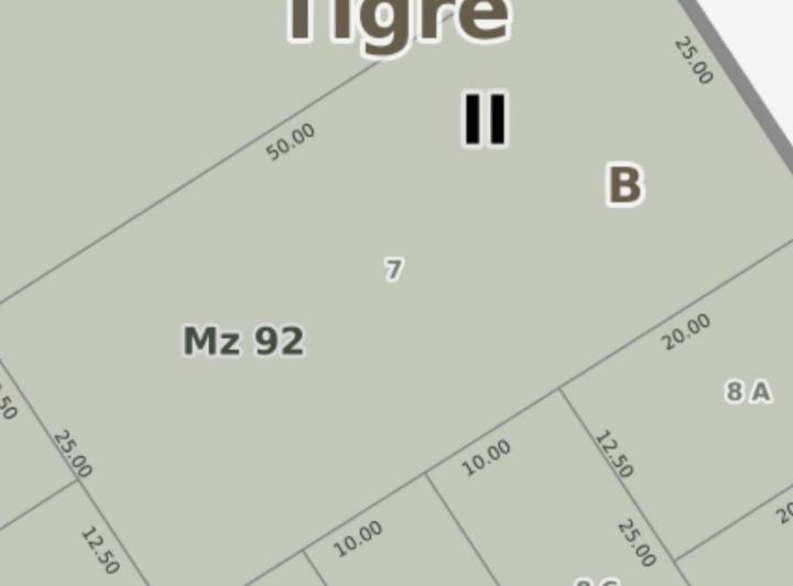Terreno · 1250m²