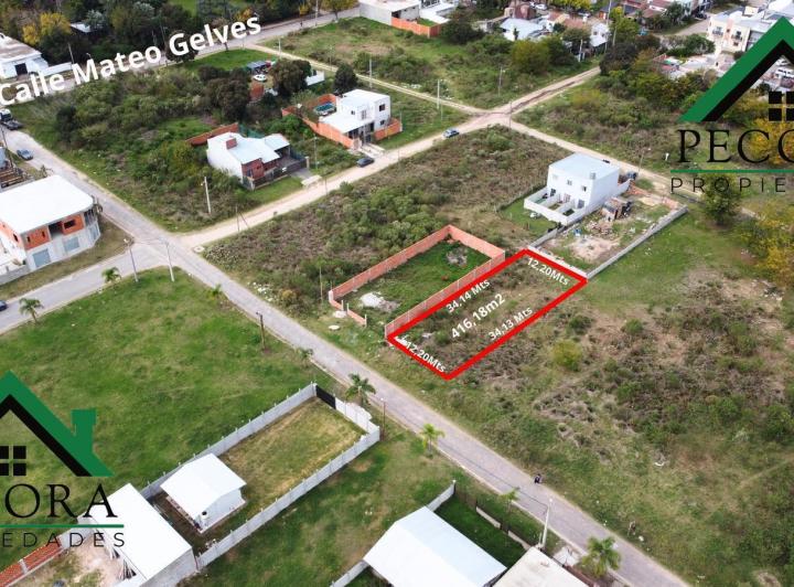 Terreno · 416m²