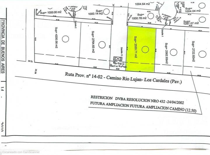 Terreno · 2559m²