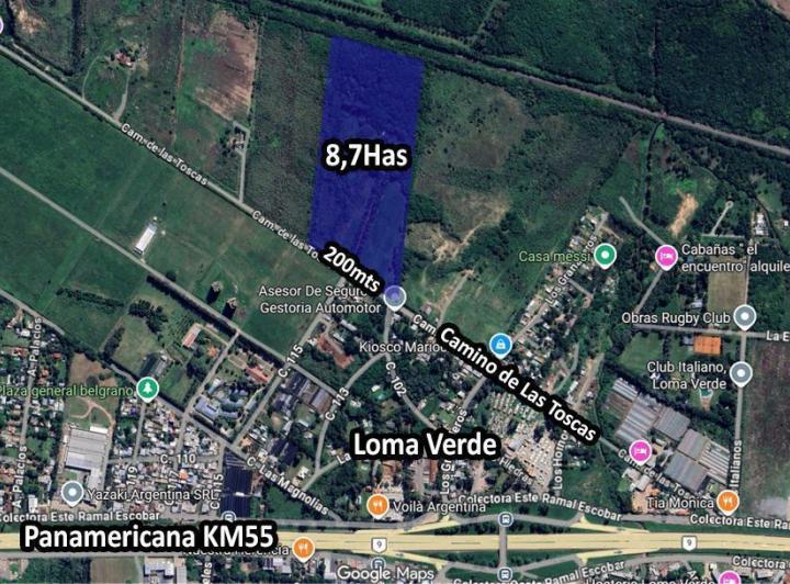 Terreno · 87000m²