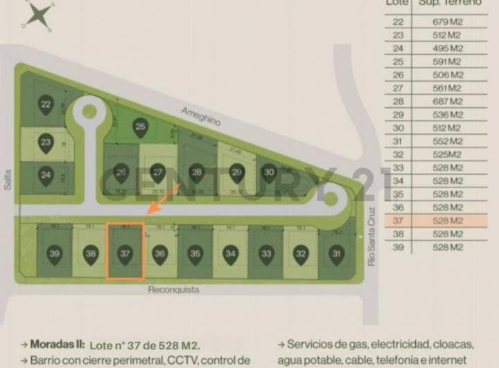Terreno · 528m²