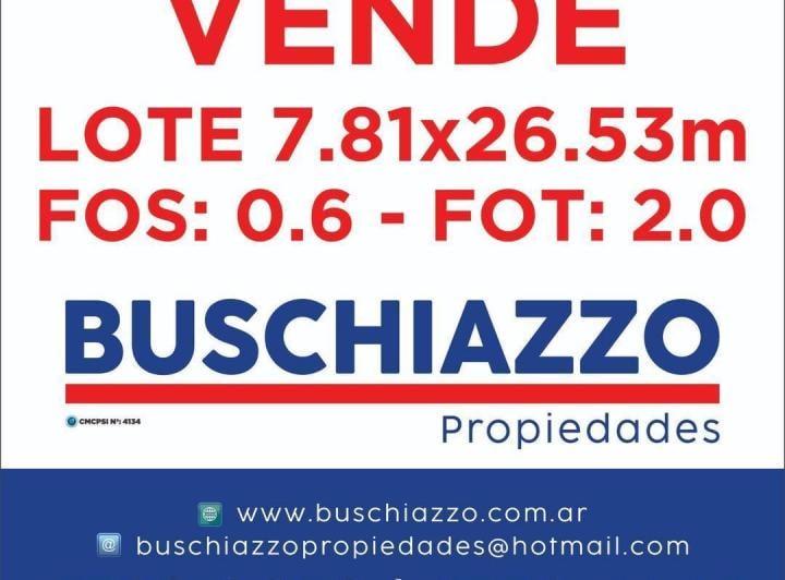 Terreno · 207m²