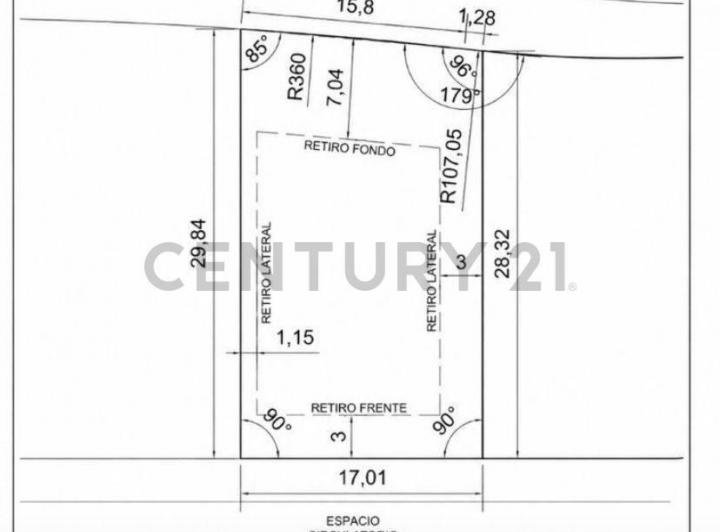 Terreno · 495m²