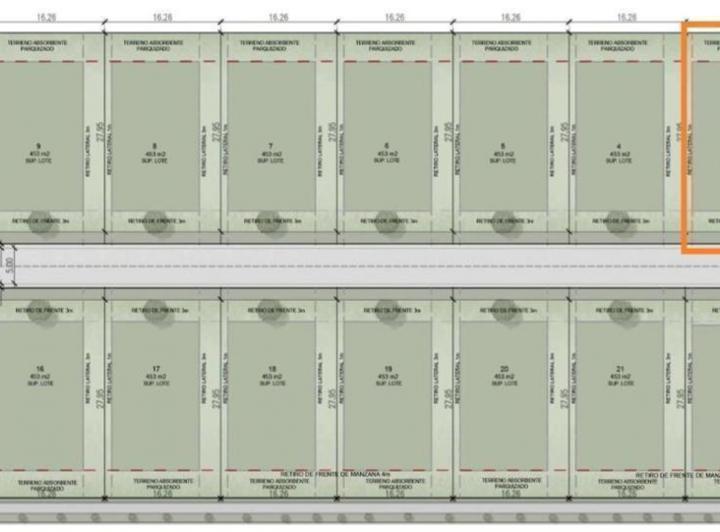 Terreno · 442m²