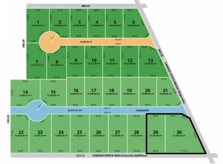 Terreno · 34224m²