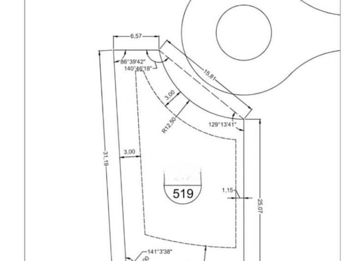 Terreno · 519m²