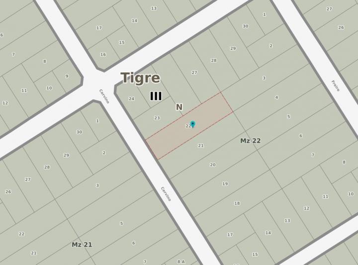 Terreno · 1284m²