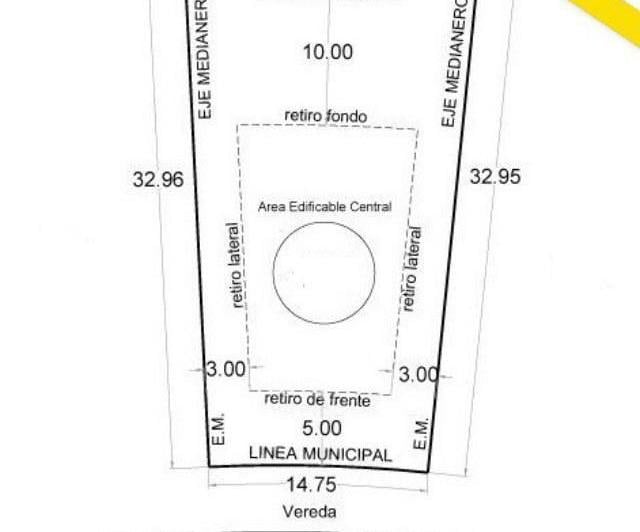 Terreno · 566m²
