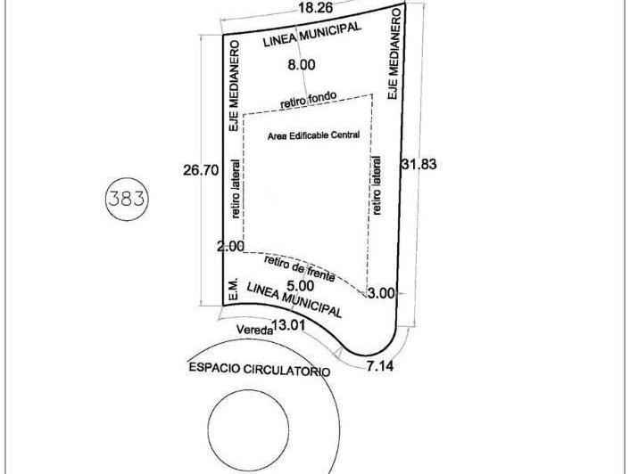 Terreno · 522m²