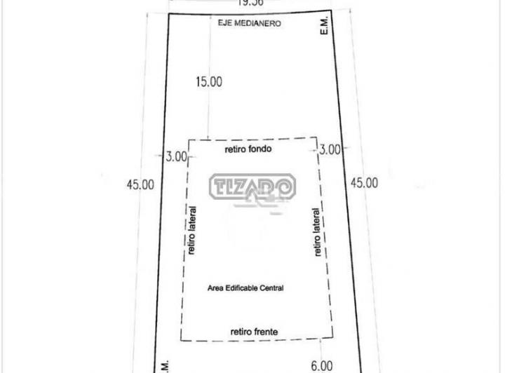 Terreno · 996m²