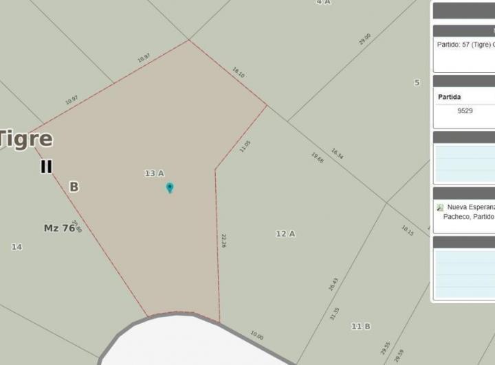 Terreno · 620m²