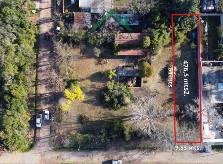 Terreno · 476m² · 2 Cocheras