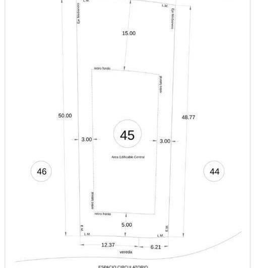 Terreno · 1031m²