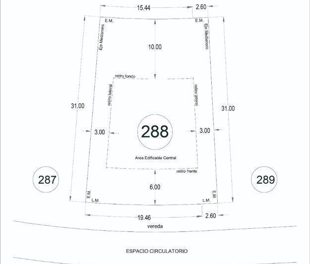 Terreno · 621m²